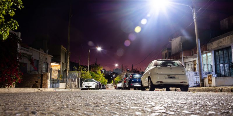Finalizó La Instalación De Luminarias LED En La Totalidad De Barrio Industrial Este