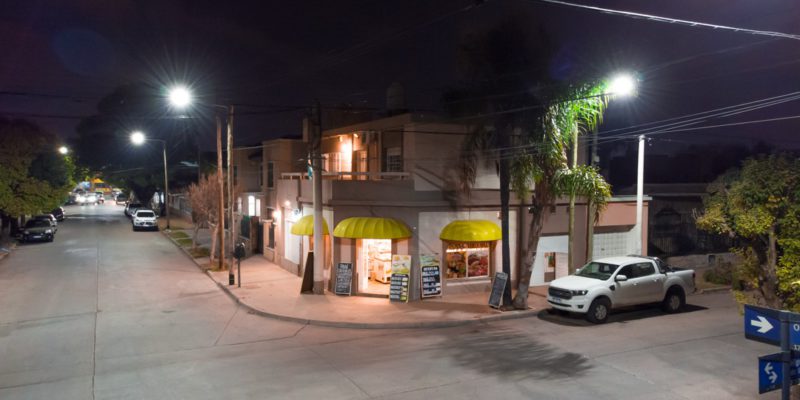 La Iluminación LED Llegó A Barrio Santa Rita