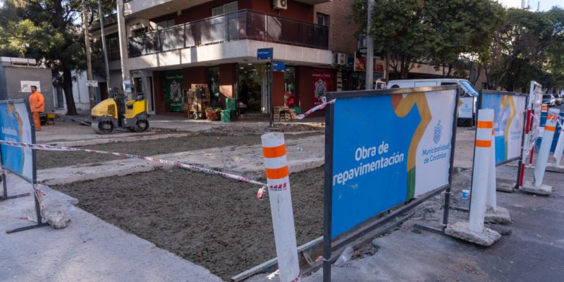 General Paz: Rehabilitan Más De Un Kilómetro Las Calles David Luque Y Félix Frías