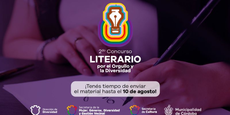 Hasta El 10 De Agosto, Se Puede Participar Del 2° Concurso Literario Por El Orgullo Y La Diversidad