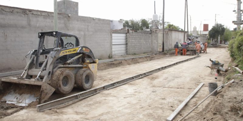 San Roque Anexo: Más De 90 Cuadras Pavimentadas Con Hormigón Y Las Obras Avanzan
