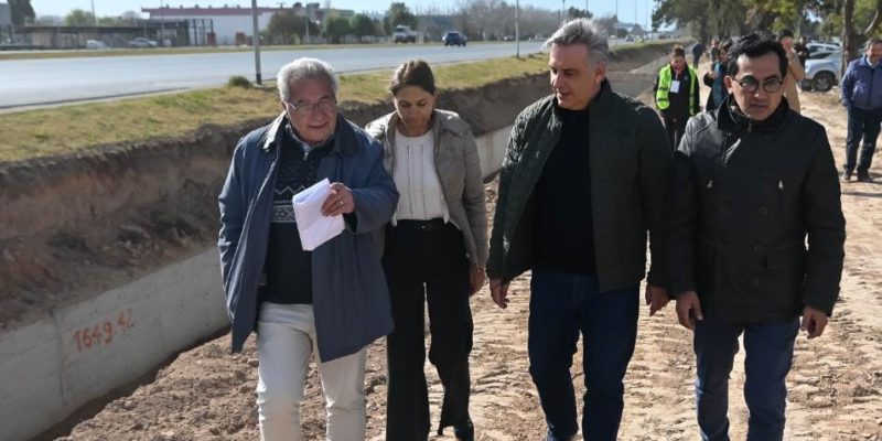 Villa El Libertador: Profundizan Y Consolidan Un Desagüe Pluvial Crucial Para La Canalización De Agua De Lluvia