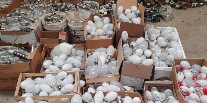 La Municipalidad Ya Recicló Más De 80 Toneladas De Viejas Luces De Sodio Del Alumbrado Público
