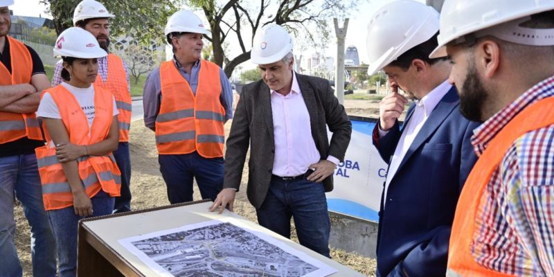 Llaryora Recorrió La Mega Obra De La Ciclovía Elevada
