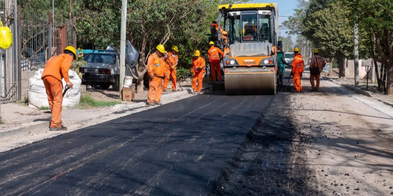 En Pocos Días Parque República Tendrá La Totalidad De Sus Calles Asfaltadas