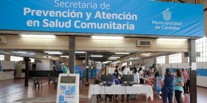 La Municipalidad Montó Un Vacunatorio En El Ex Registro Civil Para Fortalecer La Campaña Contra Sarampión, Rubéola, Paperas Y Polio