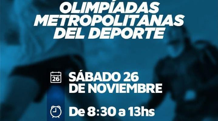 Cuenta Regresiva Para Las Olimpíadas Metropolitanas Del Deporte