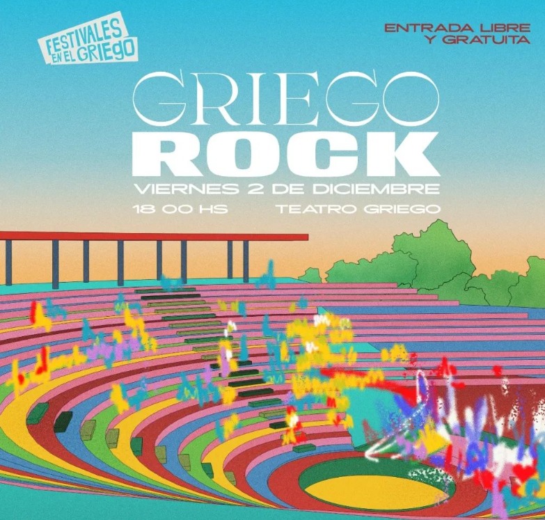 Se viene la 8º Edición del Griego Rock > Municipalidad de Córdoba
