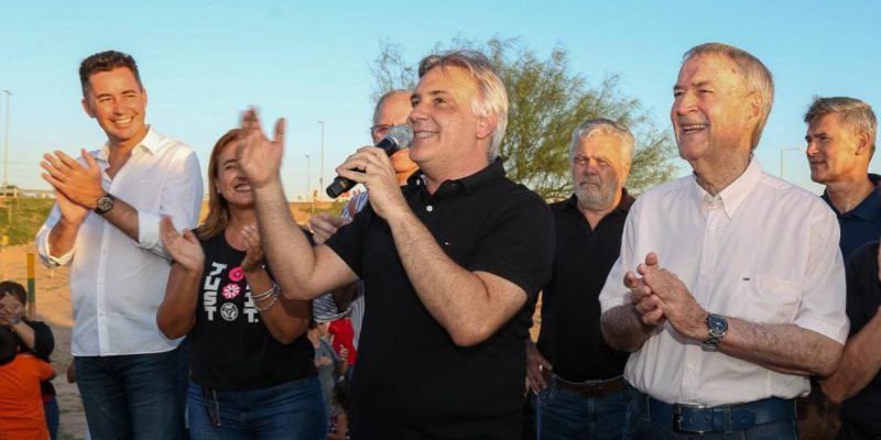 Llaryora Acompañó A Schiaretti En La Habilitación Del Nuevo Distribuidor De Circunvalación Y Avenida Rancagua