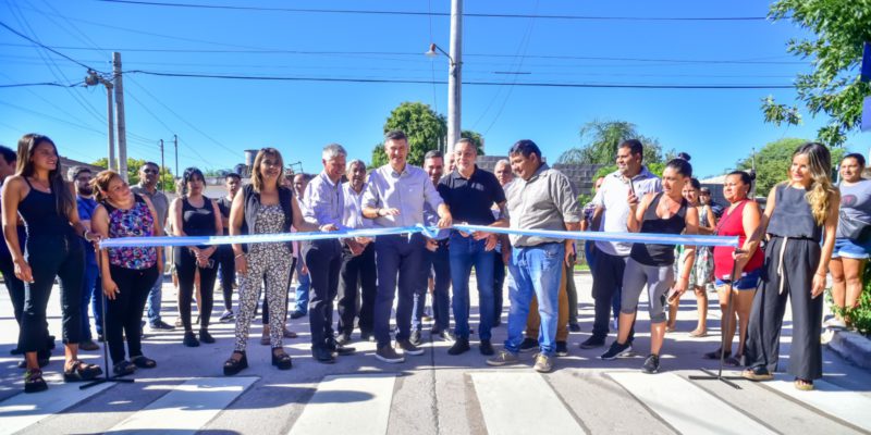 Desde Hoy Barrio Parque República Cuenta Con Todas Sus Calles Asfaltadas: La Municipalidad Pavimentó 101 Cuadras